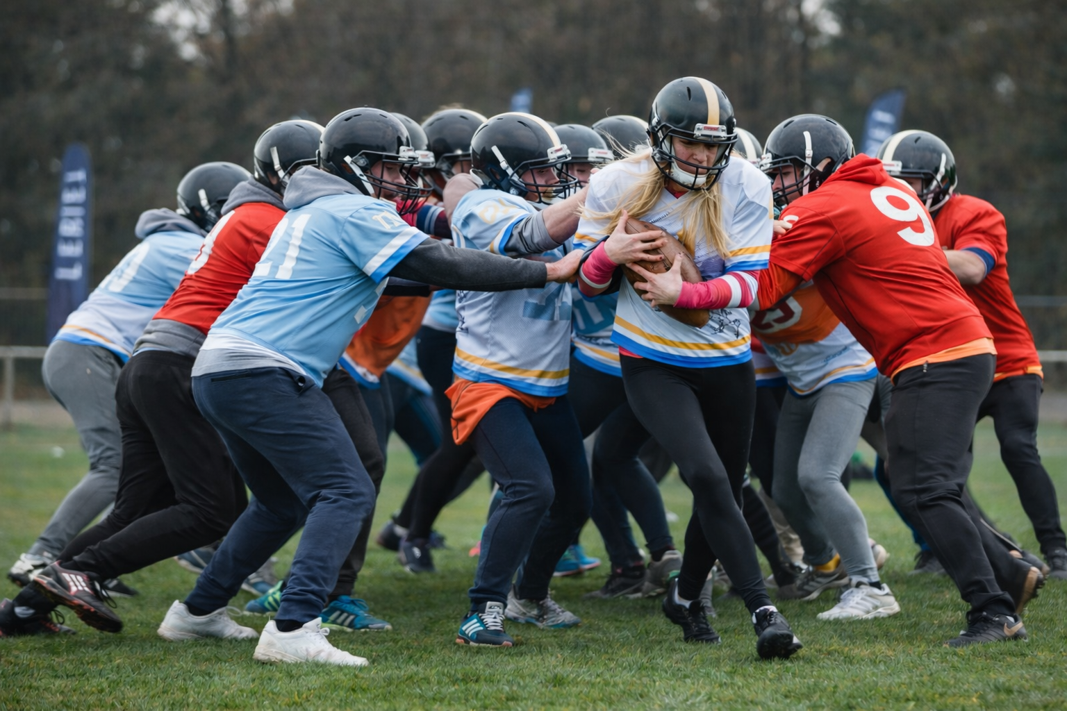 Graphic of a close up of a website depicting an Our Projects page with sample project names and dates.